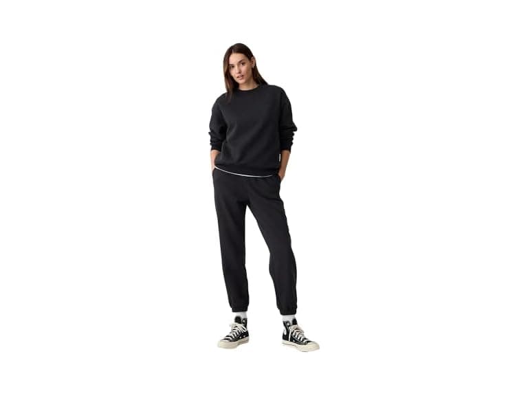 GAP Women Soft Fleece Knit Joggers - Image 1