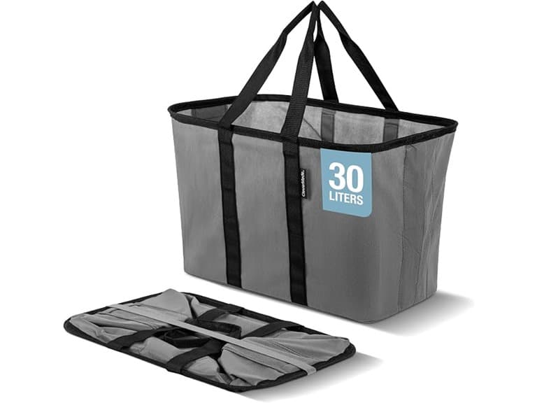 CleverMade EcoBasket 30L Collapsible Tote Basket - Image 1