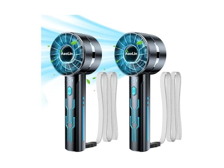 2pcs Portable Turbo Fan - Image 1