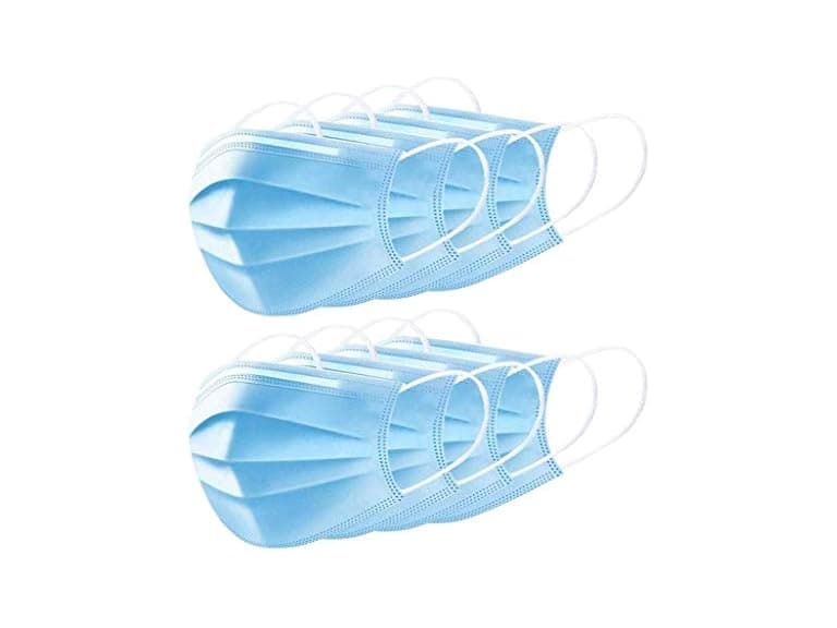 50 PCS Disposable Filter 3-ply Face Protective Cover - Image 1