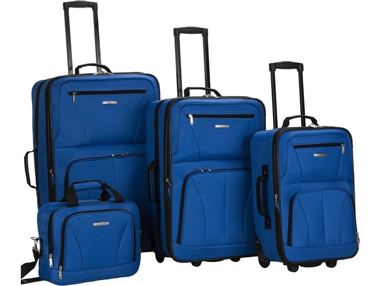 Rockland Fashion Softside Upright Luggage Sets (Open Box) - Image 1