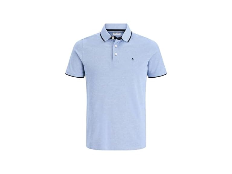 Jack & Jones Women (M) Jjepaulos Polo SS Noos - Image 1
