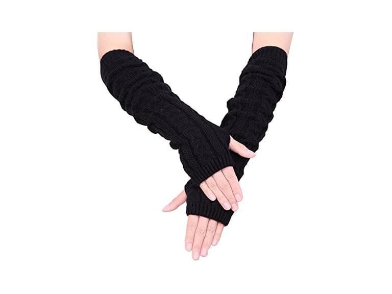 Colorful House (19 Inch) Fingerless Thumb Warmer - Image 1