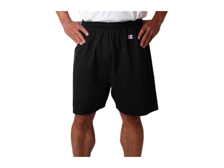 Champion Men (XXL) Cotton Gym -Black Shorts - Image 1