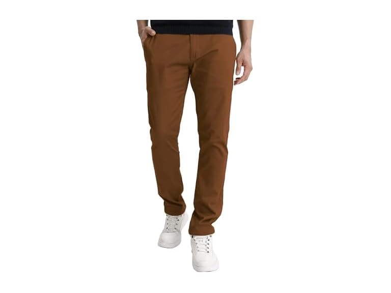 Match Men (34) Slim-Tapered Flat-Front - Image 1