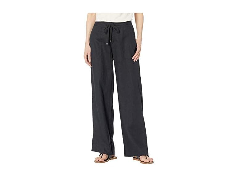 Lauren Ralph Lauren Women (8) Linen Wide-Leg Pants - Image 1