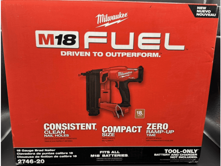 Milwaukee 2746-20 M18 FUEL 18 Gauge Brad Nailer - Image 1