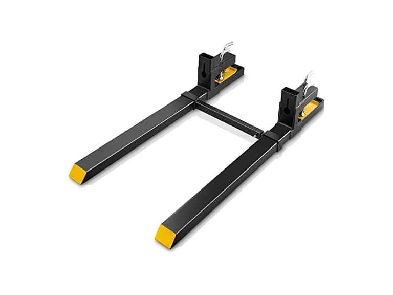 Pallet Forks, 4000 lbs Clamp on Pallet Forks - Image 1