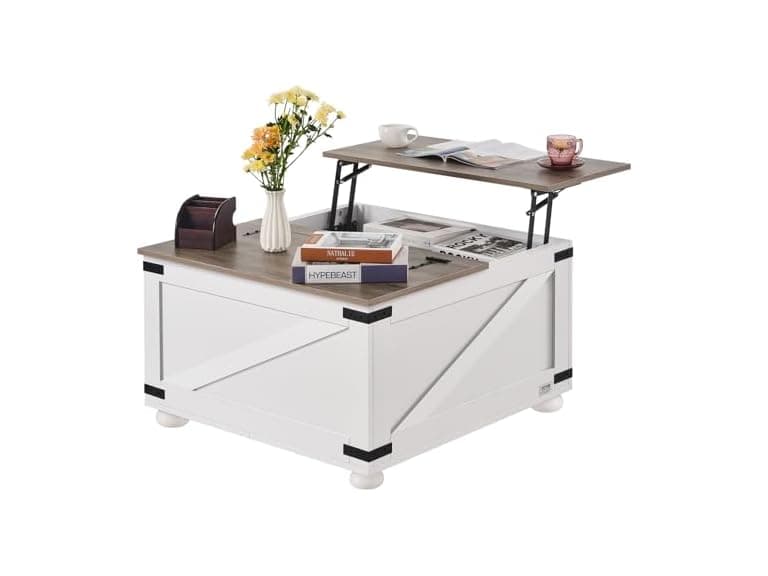 31.5" Farmhouse Coffee Table - Image 1
