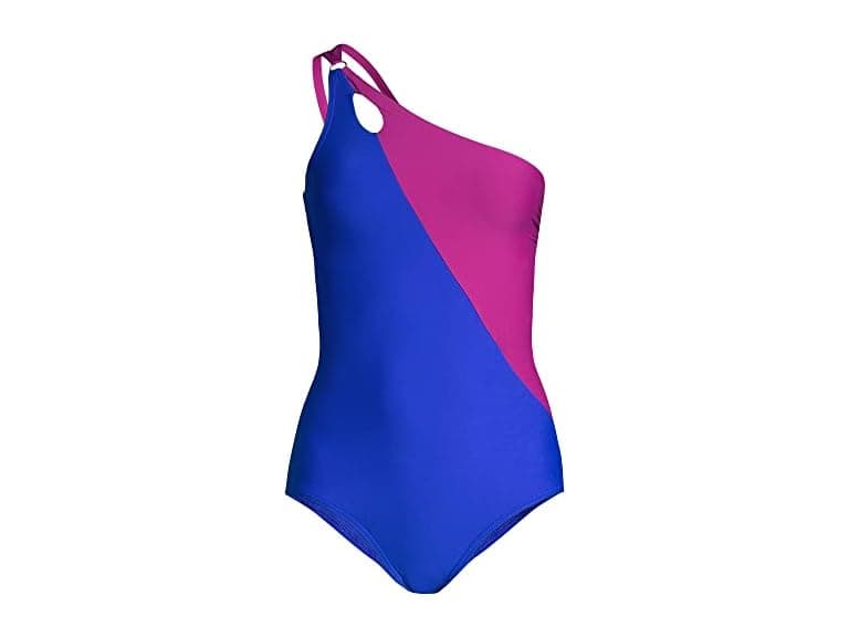 Lands' End Women (10) Tummy Control One Swimsuit - Image 1