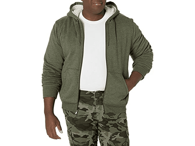 Amazon Essentials Men Sherpa Lined Sweatshirt - Image 1