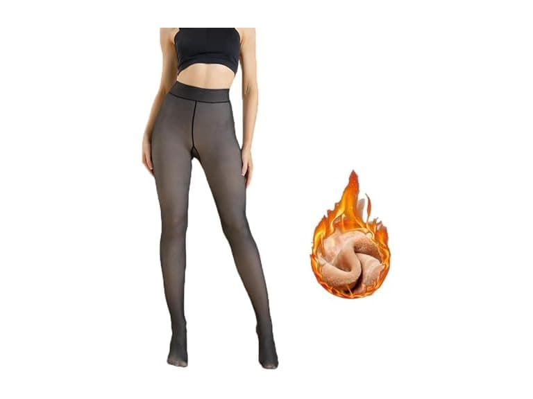Wolecc Women (OS) Fleece Lined Women's Leggings - Image 1