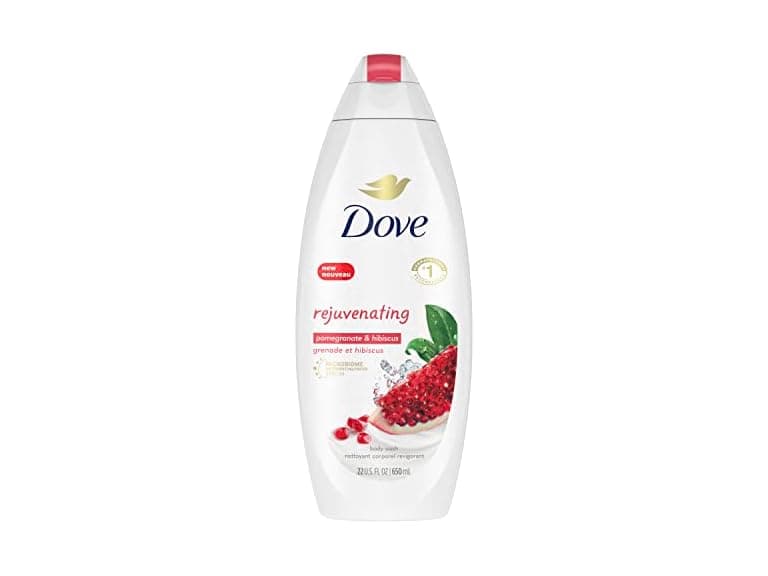 Dove Pomegranate Hibiscus Body Wash 20oz 2 Pack - Image 1