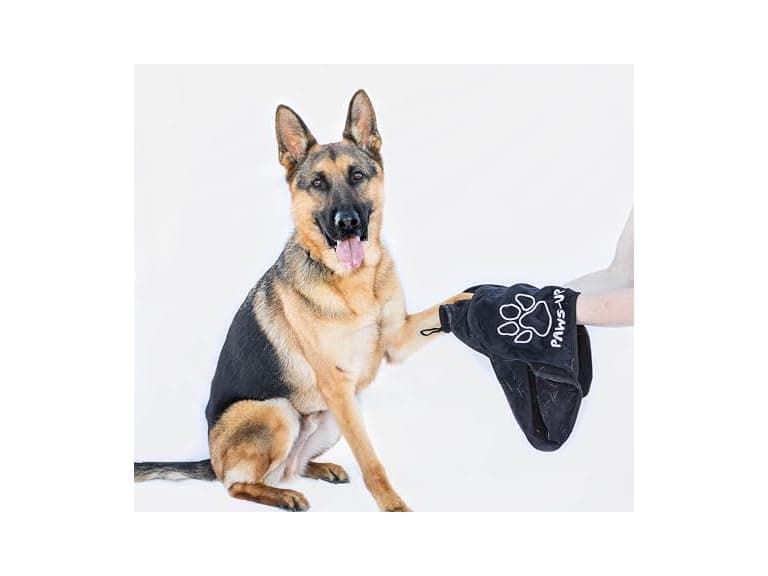 Paws Up XL Paw Cleaning Towel for Dogs Dual H - Image 1