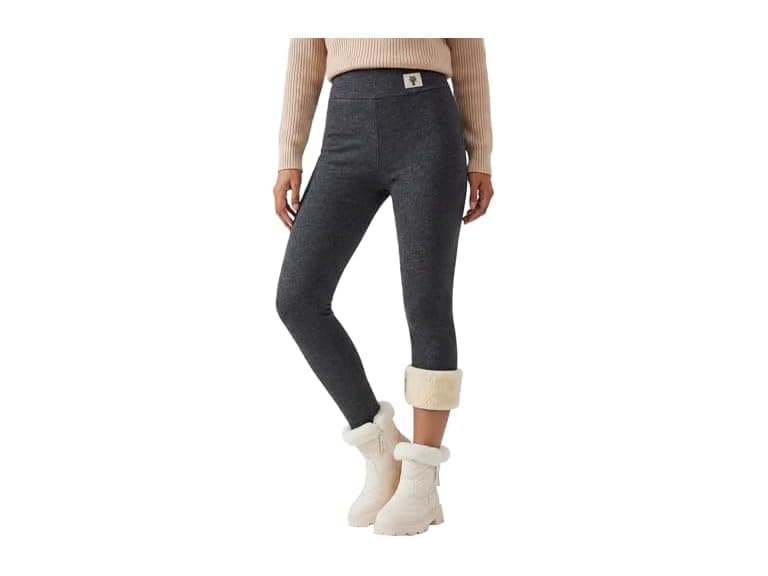 Niyokki Women (M) Winter Fleece Lined Leggings - Image 1