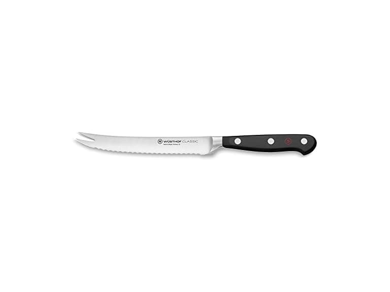 WUSTHOF Classic Tomato knife 14cm, Black - Image 1