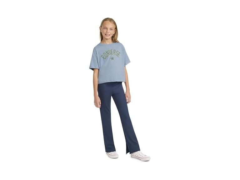 Converse Girls Large Boxy Tee Flared Legging - Image 1