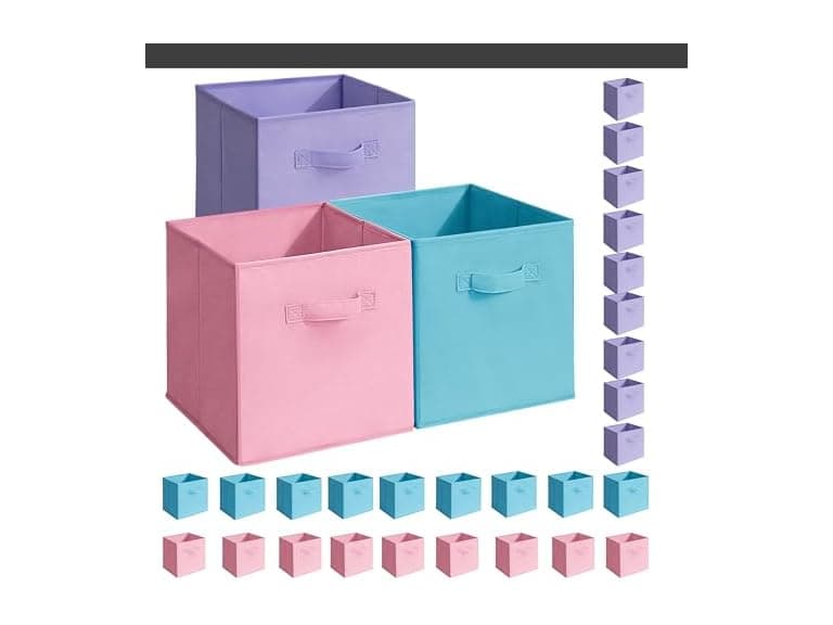 Easi 30 Pack Cube Storage Bins - Image 1