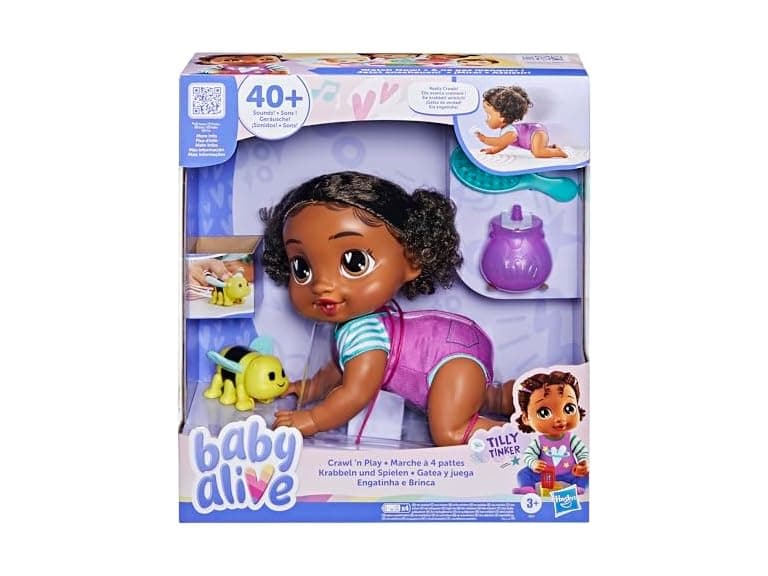Baby Alive Crawl 'n Play Tilly Tinker - Image 1