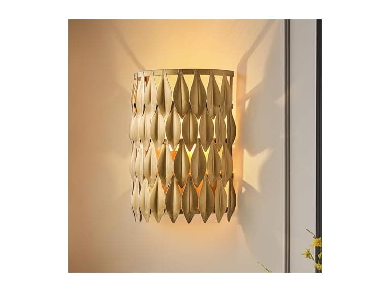 Parrot Uncle 10.6 Inch Gold Wall Sconce - Image 1
