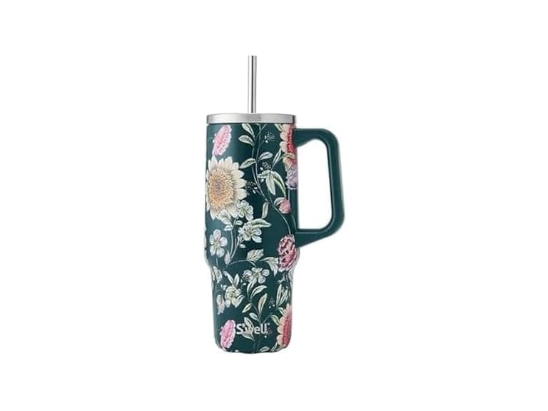 S'well 30oz Tumbler Midnight Botanical - Image 1