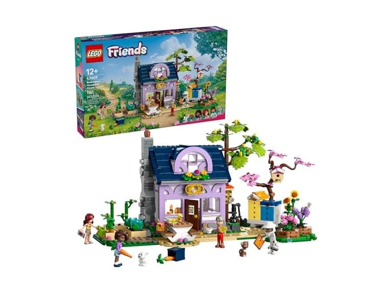 LEGO Friends Beekeepers' House and Flower Garden Set - Image 1