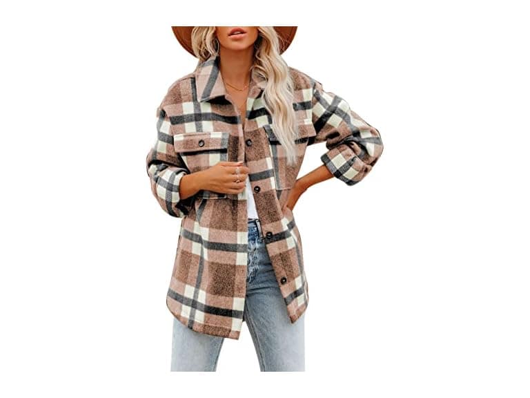 Dokotoo Women (S) Jackets Block Lapel V Neck Coats - Image 1