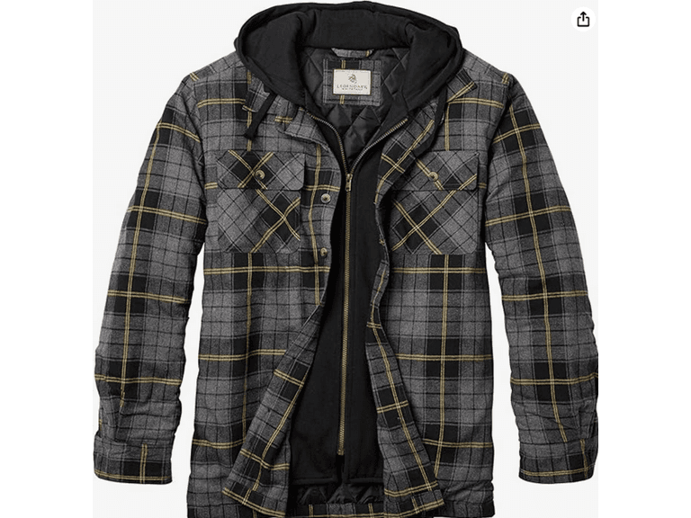 Legendary Whitetails Men's Hooded Shirt - Image 1