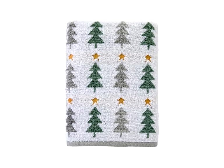 SKL Home Multi Trees 100% Cotton Premium Bath Towel - Image 1