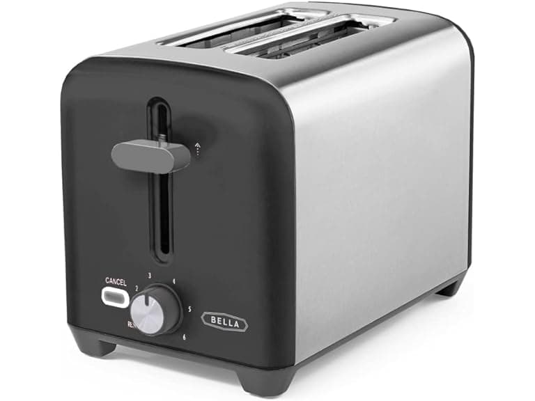 BELLA 2 Slice Toaster, Stainless - Image 1