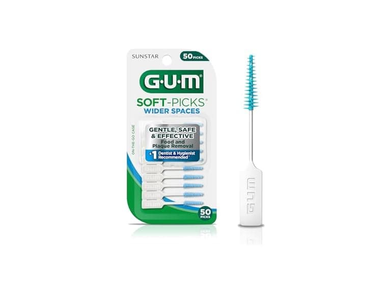 GUM Soft Picks Wider Spaces Interdental 50ct - Image 1