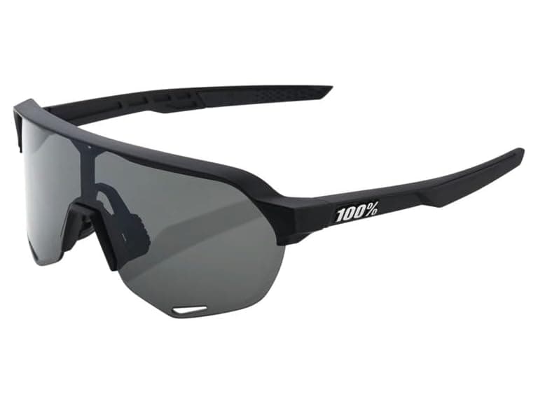 100% S2 Sunglasses - Black - Smoke 60006 - Image 1