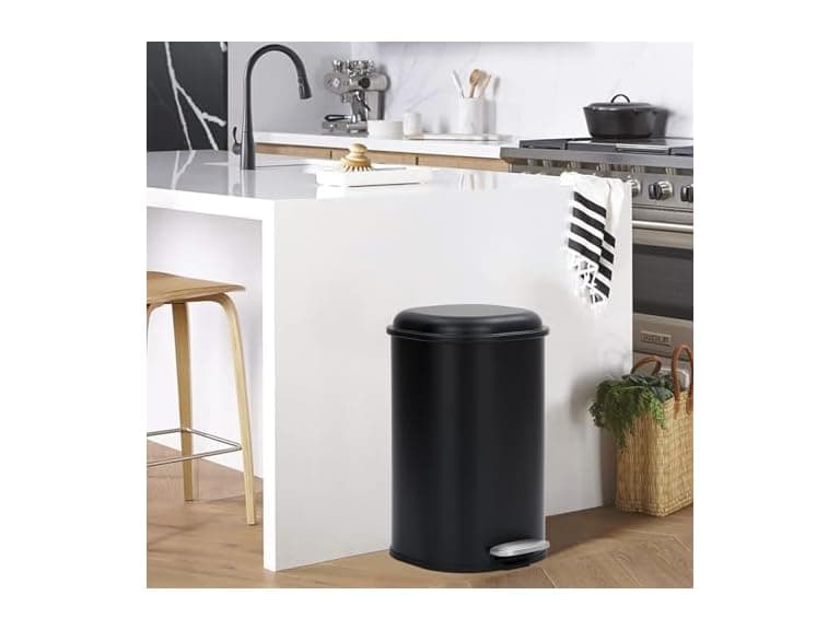 Outlane Gallon Stainless Steel Trash Can Pedal - Image 1