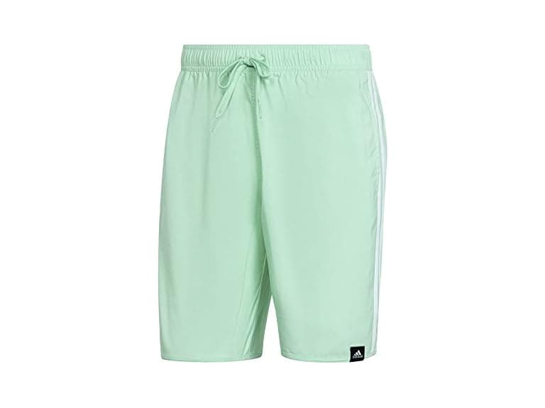 Adidas Men Classic-Length 3-Stripes Swim Shorts - Image 1