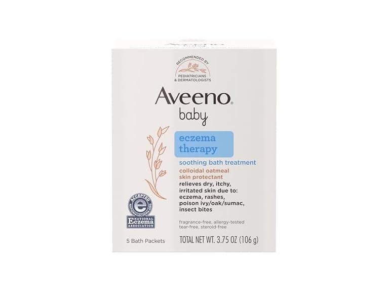 Aveeno Soothing Baby Bath Treatment, Single Use - Image 1