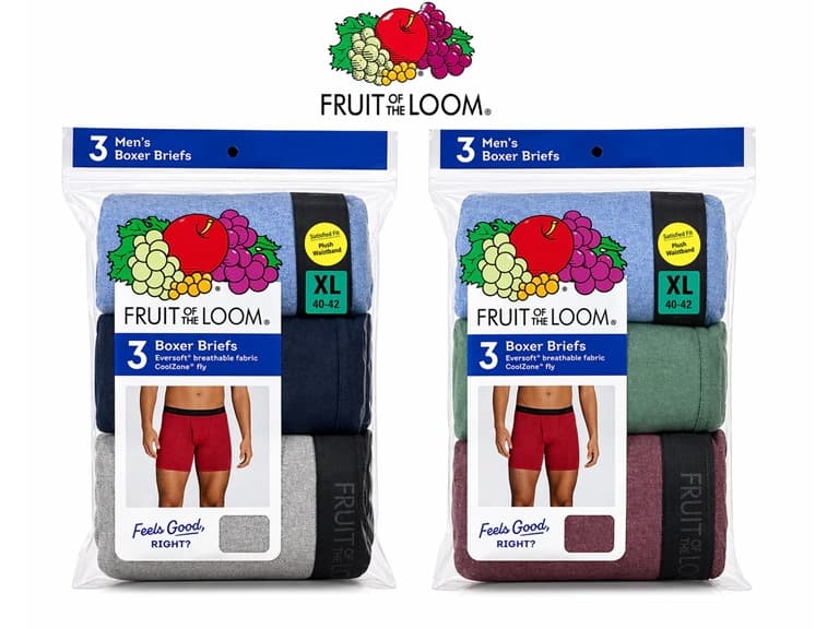 6-Pack Fruit of the Loom Boxer Briefs - Image 1
