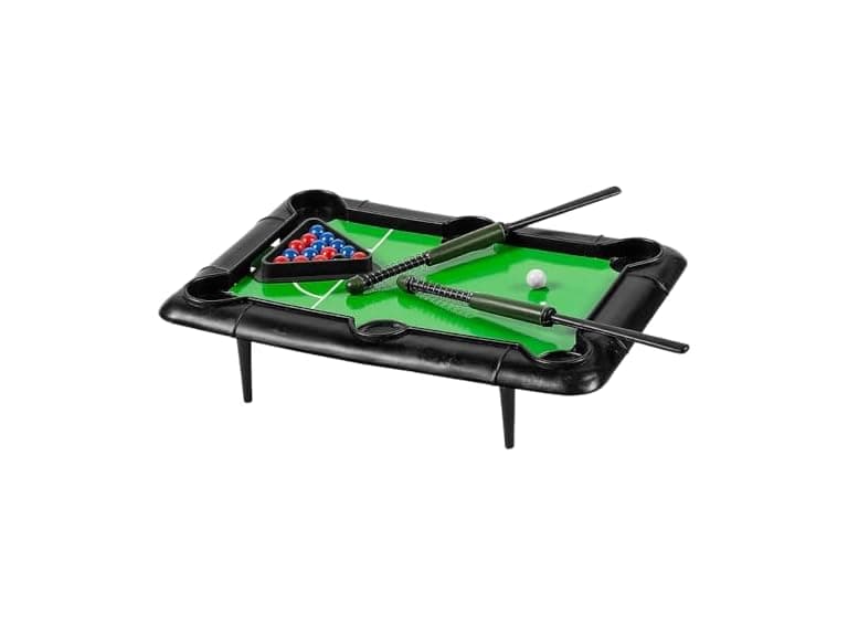 Classic Play On Mini Pool Table Game Set - Image 1