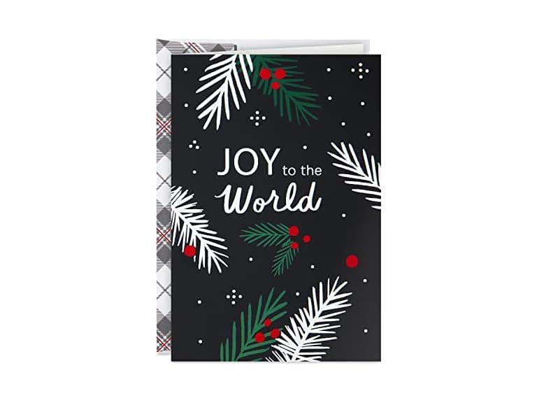 Hallmark Boxed Christmas Cards, Joy to the World - Image 1