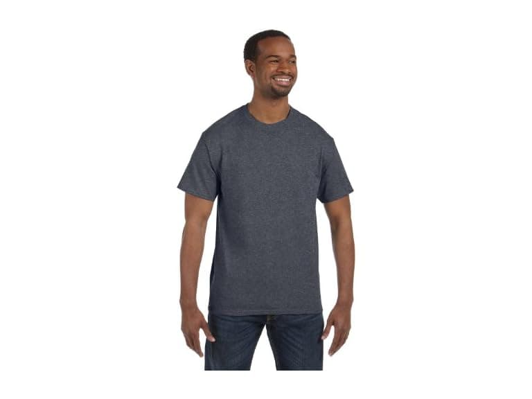 Hanes Men (Small-X-Large) Oz. Tagless T-Shirt - Image 1