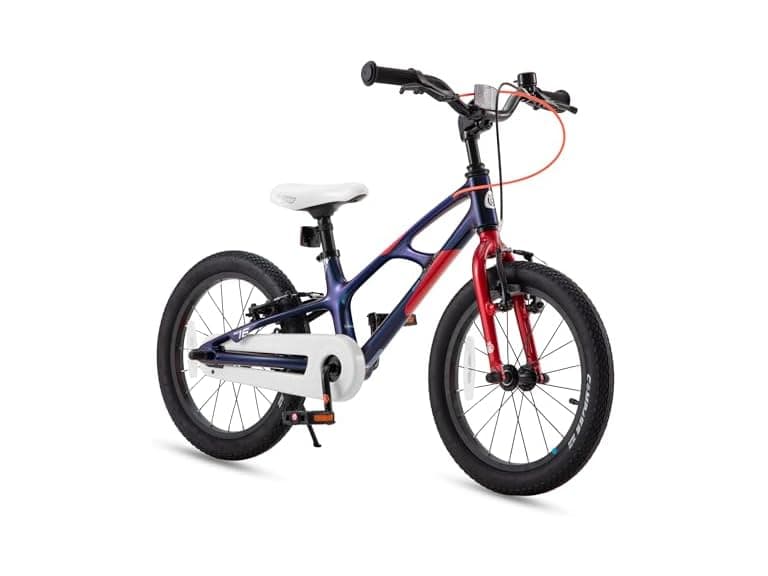 RoyalBaby Kids Bike, 16 Inch, Blue - Image 1