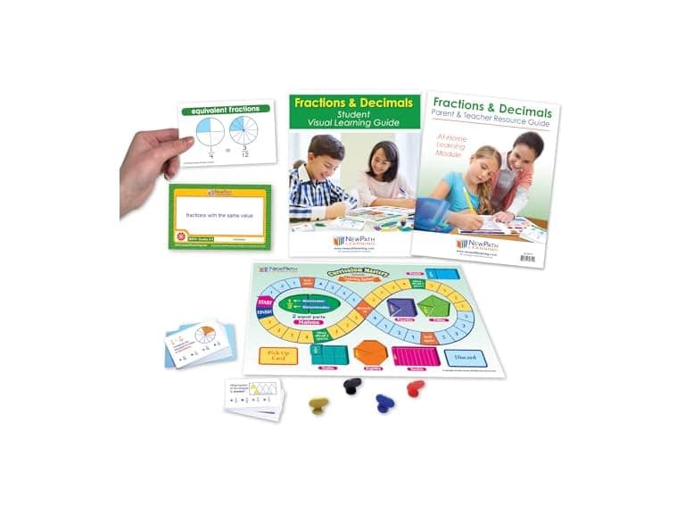 NewPath Fractions & Decimals Skills Kit - Grades 3-5 - Image 1