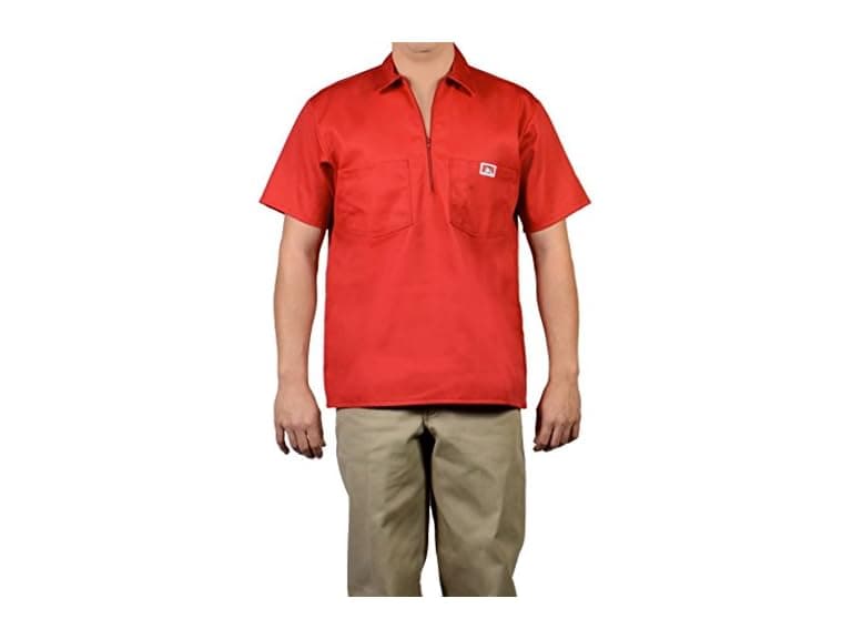 Ben Davis Men (XL) Short Sleeve Zip Shirt - Image 1