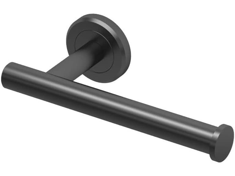 Gatco Latitude II European Tissue Holder, 6.88"- Black - Image 1