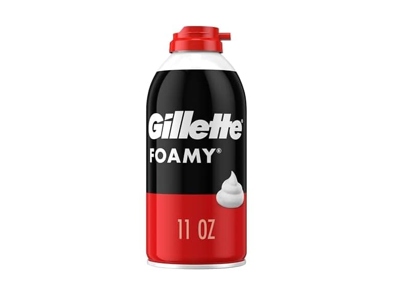 Gillette Foamy Shaving Cream, Regular, 11 Oz - Image 1