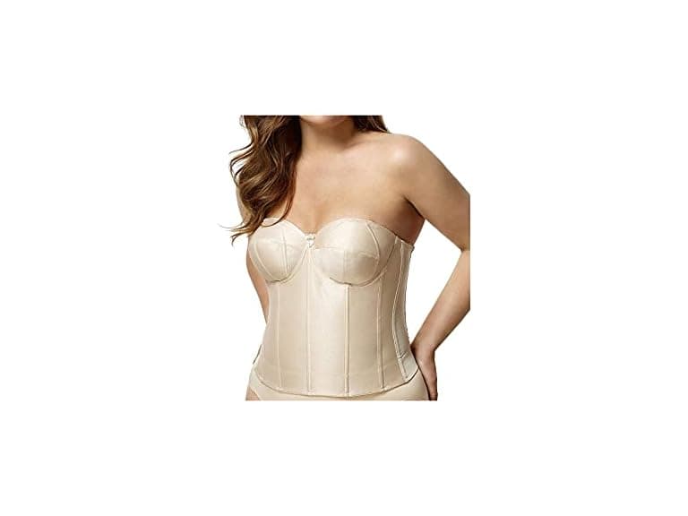 Elila Women (34B) Strapless Longline Bra - Image 1