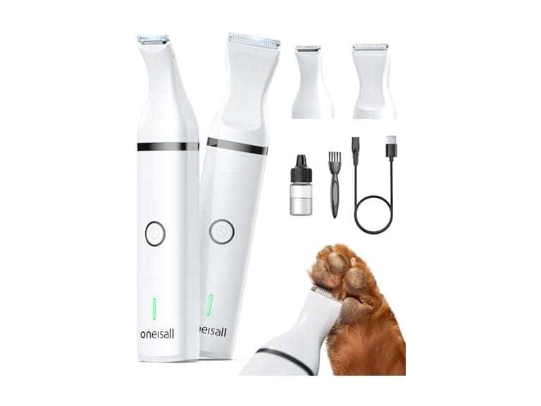 Cordless Dog Trimmer Double Blade - Image 1