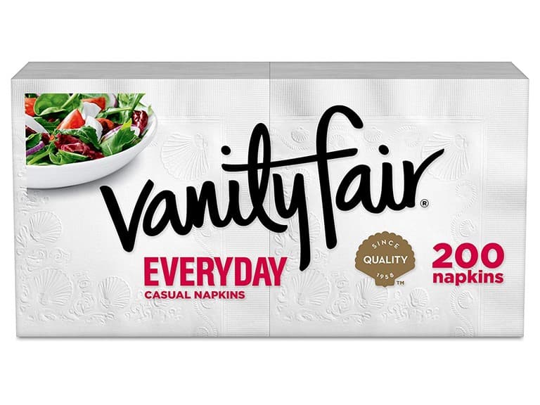 Vanity Fair Everyday Napkins, 200 Count - Image 1