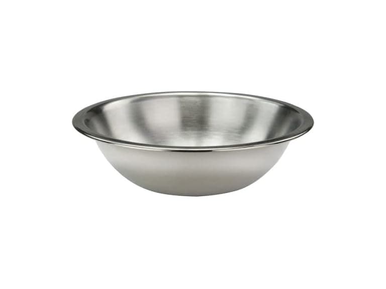 Generic Stainless Steel Mixing Bowl, 3/4 - Image 1