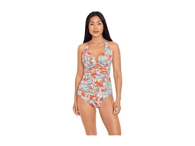 Lauren Ralph Lauren Women (4) Paisley Molded Top - Image 1