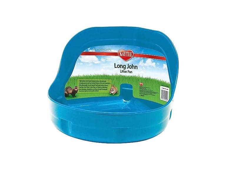 Kaytee Long John Litter Pan For Ferret and Ra - Image 1